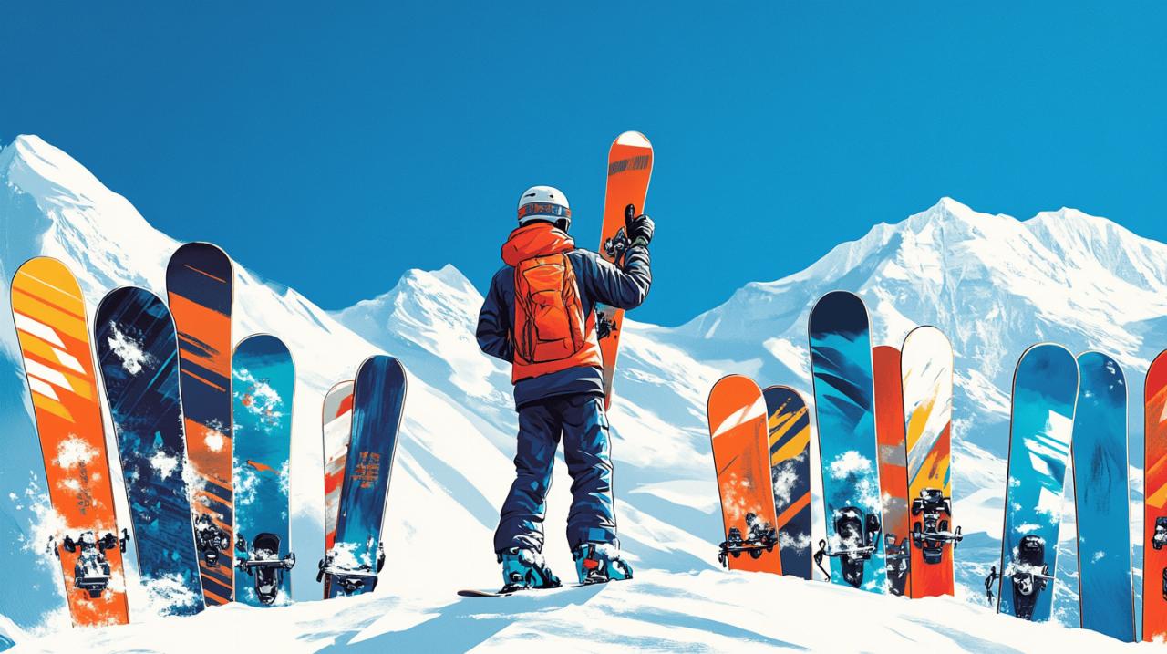 Choisir snowboard : quels sont les criteres a rechercher ? Les secrets d’un dimensionnement optimal