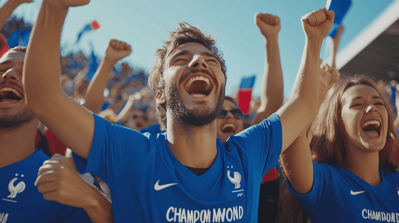 Nike vs Adidas : la bataille des sponsors autour du T-shirt Homme France Les Bleus Champions du Monde Football 2018